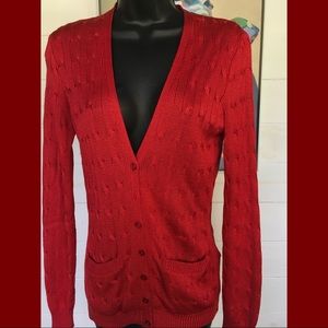 Ralph Lauren Black Label Silk Cardigan